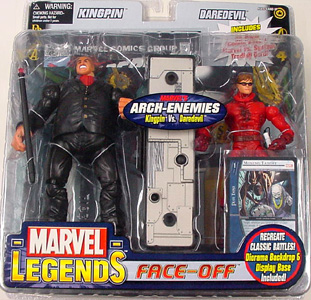 ASTRO ZOMBIES | TOYBIZ MARVEL LEGENDS FACE-OFF シリーズ1 VARIANT KINGPIN VS.  DAREDEVIL