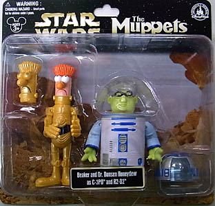 STAR WARS USA ディズニーテーマパーク限定 フィギュア THE MUPPETS 2PACK BEAKER AND DR.BUNSEN HONEYDEW AS C-3PO AND R2-D2