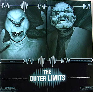 SIDESHOW 12インチ THE OUTER LIMITS [O.B.I.T.] HELOSIAN & [THE MAN WHO WAS NEVER BORN] ANDRO 開封未使用品特価