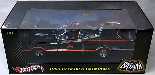 マテル 1/18 1966 TV Series Batmobile 完成品 自動車