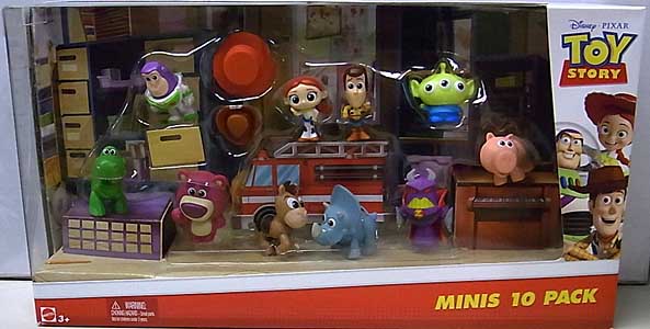 MATTEL TOY STORY MINIS 10 PACK