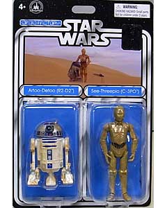 STAR WARS USAディズニーテーマパーク限定 2PACK R2-D2 & C-3PO 台紙傷み特価
