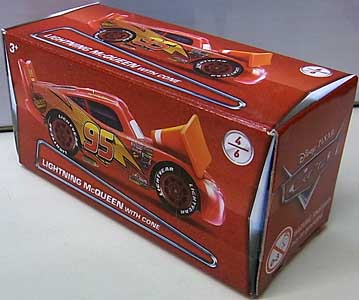 MATTEL CARS 2018 PUZZLE BOX LIGHTNING McQUEEN WITH CONE