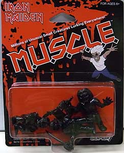 SUPER 7 MUSCLE IRON MAIDEN 3PACK [BLACK]