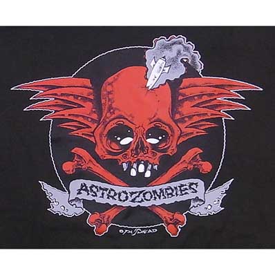 ASTRO ZOMBIES / ROCKET SKULLWING RED Tシャツ