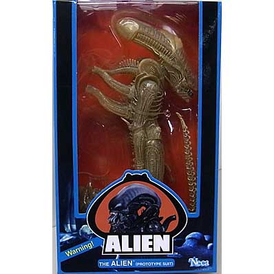 パッケージ傷み特価 NECA ALIEN 7インチアクションフィギュア ALIEN 40TH ANNIVERSARY シリーズ1 THE ALIEN [PROTOTYPE SUIT]