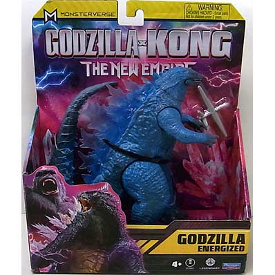 PLAYMATES GODZILLA x KONG: THE NEW EMPIRE 6インチベーシックアクションフィギュア GODZILLA ENERGIZED