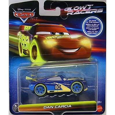 MATTEL CARS 2024 GLOW RACERS シングル DAN CARCIA