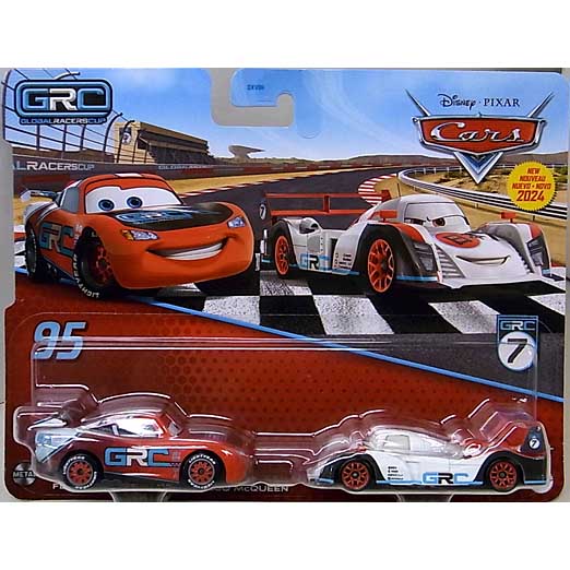 MATTEL CARS 2024 2PACK LIGHTNING McQUEEN (GRC) & SHU TODOROKI (GRC)