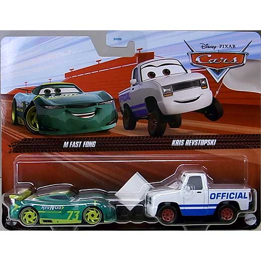 MATTEL CARS 2024 2PACK M FAST FONG & KRIS REVSTOPSKI