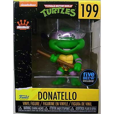 FUNKO MINIS TEENAGE MUTANT NINJA TURTLES VINYL FIGURE DONATELLO