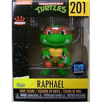 FUNKO MINIS TEENAGE MUTANT NINJA TURTLES VINYL FIGURE RAPHAEL