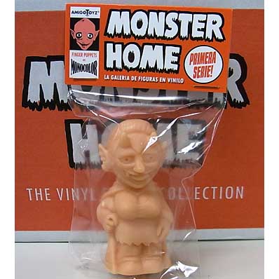 AMIGO TOYZ MONSTER HOME FINGER PUPPETS SIZE MONOCOLOR VINYL FIGURE SERIES 1 DEMONIETA FAUSTINA [FLESH]