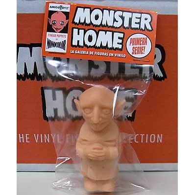 AMIGO TOYZ MONSTER HOME FINGER PUPPETS SIZE MONOCOLOR VINYL FIGURE SERIES 1 NOSFERATU [FLESH]