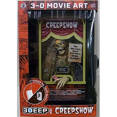 パッケージ傷み特価 CULTUREFLY 3DEEP VHS RELIEF DISPLAY CREEPSHOW