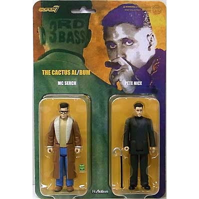 SUPER 7 REACTION FIGURES 3.75インチアクションフィギュア 3RD BASS 2PACK