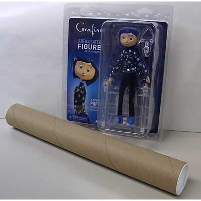 NECA CORALINE 7インチ ARTICULATED FIGURE CORALINE [STAR SWEATER] WITH POSTER