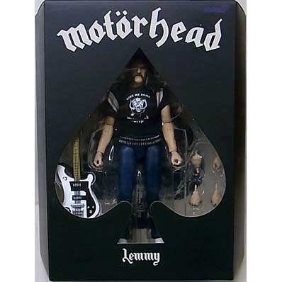 SUPER 7 MOTORHEAD ULTIMATE 7インチアクションフィギュア WAVE 2 LEMMY (1981 TOUR)