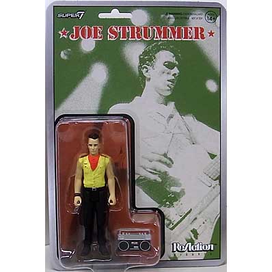 SUPER 7 REACTION FIGURES 3.75インチアクションフィギュア JOE STRUMMER (80s Ver.)