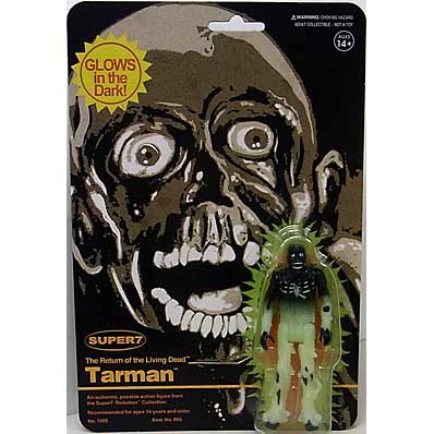 SUPER 7 REACTION FIGURES 3.75インチアクションフィギュア THE RETURN OF THE LIVING DEAD WAVE 4 TARMAN (MONSTER GLOW)