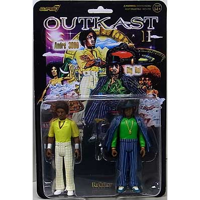 SUPER 7 REACTION FIGURES 3.75インチアクションフィギュア OUTKAST WAVE 2 (AQUEMINI) 2PACK