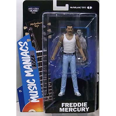 McFARLANE TOYS 6インチスケールアクションフィギュア MUSIC MANIACS FREDDIE MERCURY [国内版]