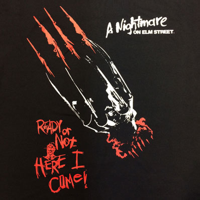 A NIGHTMARE ON ELM STREET / エルム街の悪夢 / CLAW CATCH / READY OR NOT... HERE I COME! 