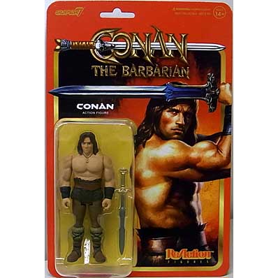 SUPER 7 REACTION FIGURES 3.75インチアクションフィギュア CONAN THE BARBARIAN CONAN (RESURRECTED)