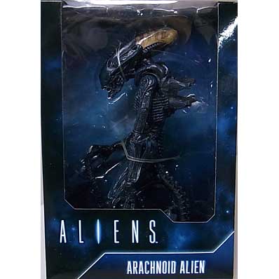 パッケージ傷み特価 NECA ALIEN VS. PREDATOR ARCADE APPEARANCE 7インチアクションフィギュア ARACHNOID ALIEN [MOVIE DECO]