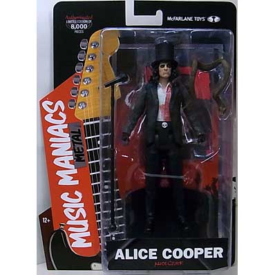 McFARLANE TOYS 6インチスケールアクションフィギュア MUSIC MANIACS ALICE COOPER [国内版]