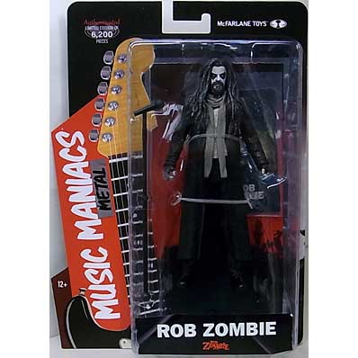 McFARLANE TOYS 6インチスケールアクションフィギュア MUSIC MANIACS ROB ZOMBIE [国内版]