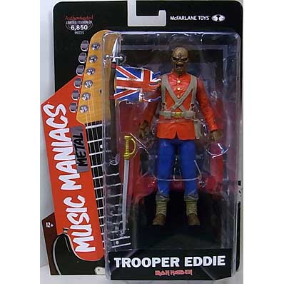 McFARLANE TOYS 6インチスケールアクションフィギュア MUSIC MANIACS TROOPER EDDIE [国内版]