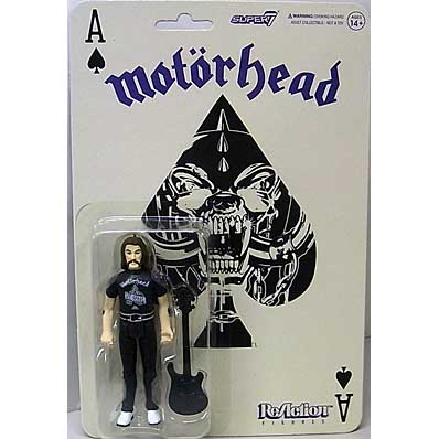 SUPER 7 REACTION FIGURES 3.75インチアクションフィギュア MOTORHEAD LEMMY (ACE OF SPADES)