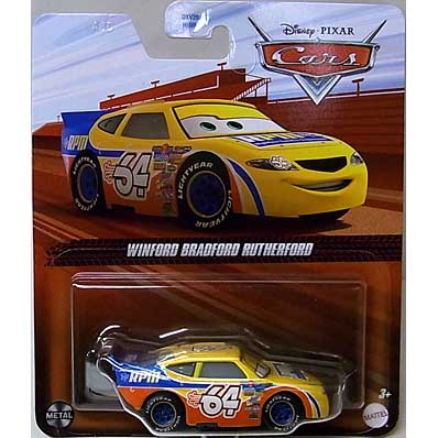 MATTEL CARS 2024 シングル WINFORD BRADFORD RUTHERFORD