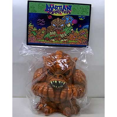 SPUTNIK SUPPLIES ソフビ MONSTER MADNESS デフォルメモンスター MARTIAN MONSTER 恐怖の火星探検モンスター（オレンジ）