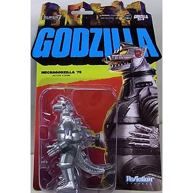 SUPER 7 REACTION FIGURES 3.75インチアクションフィギュア TOHO WAVE 7 MECHAGODZILLA '75