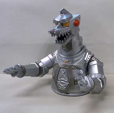 DIAMOND SELECT GODZILLA MECHAGODZILLA VINYL BUST BANK