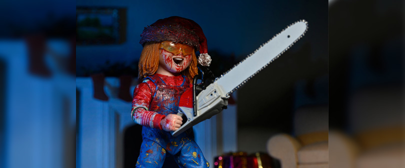 ネカ チャッキーTVシリーズ 7インチスケールアクションフィギュア アルティメット チャッキー ホリデー Ver.